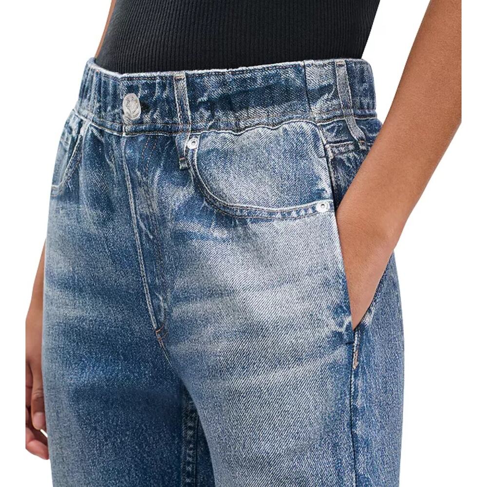 Rag & Bone rb Miramar Jogger Sweatpants Jeans Blue Elastic Waist Ankle Size M - Picture 12 of 13